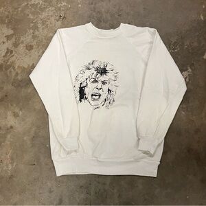 Ozzy Osborne Vintage Made In USA 1 Of 1 Custom 80s Screen Printing Front & Back